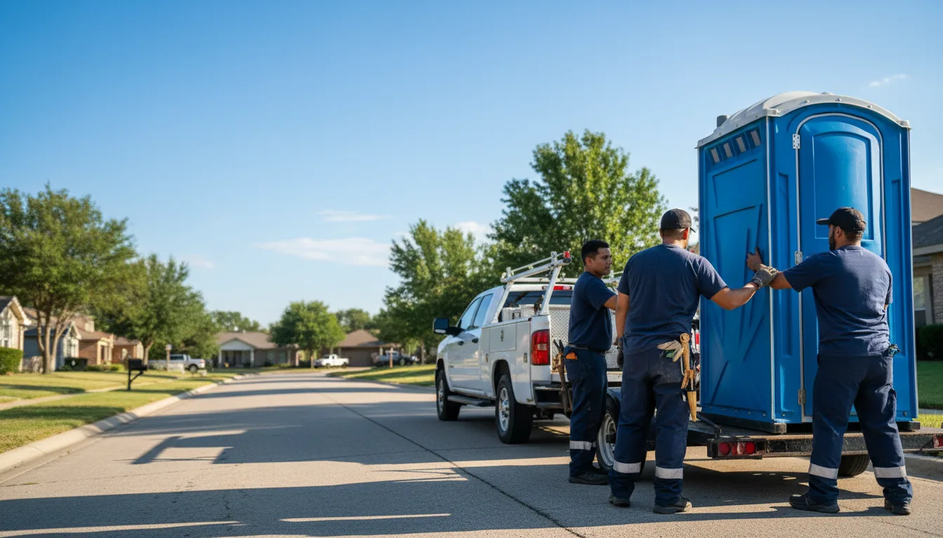 Portable Toilet Rental in Jemison, AL near me